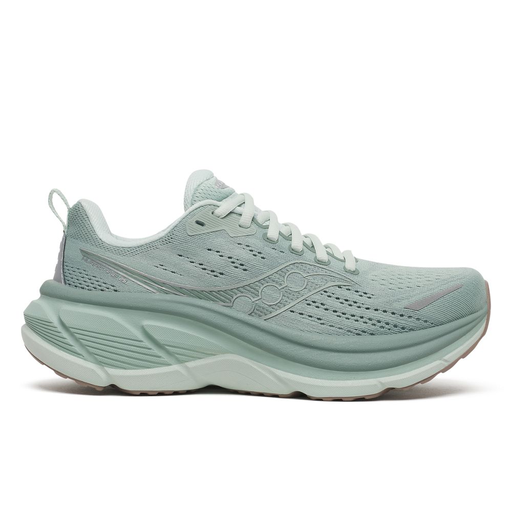 Saucony Women's Hurricane 25 - Green  - Size UK 4.5