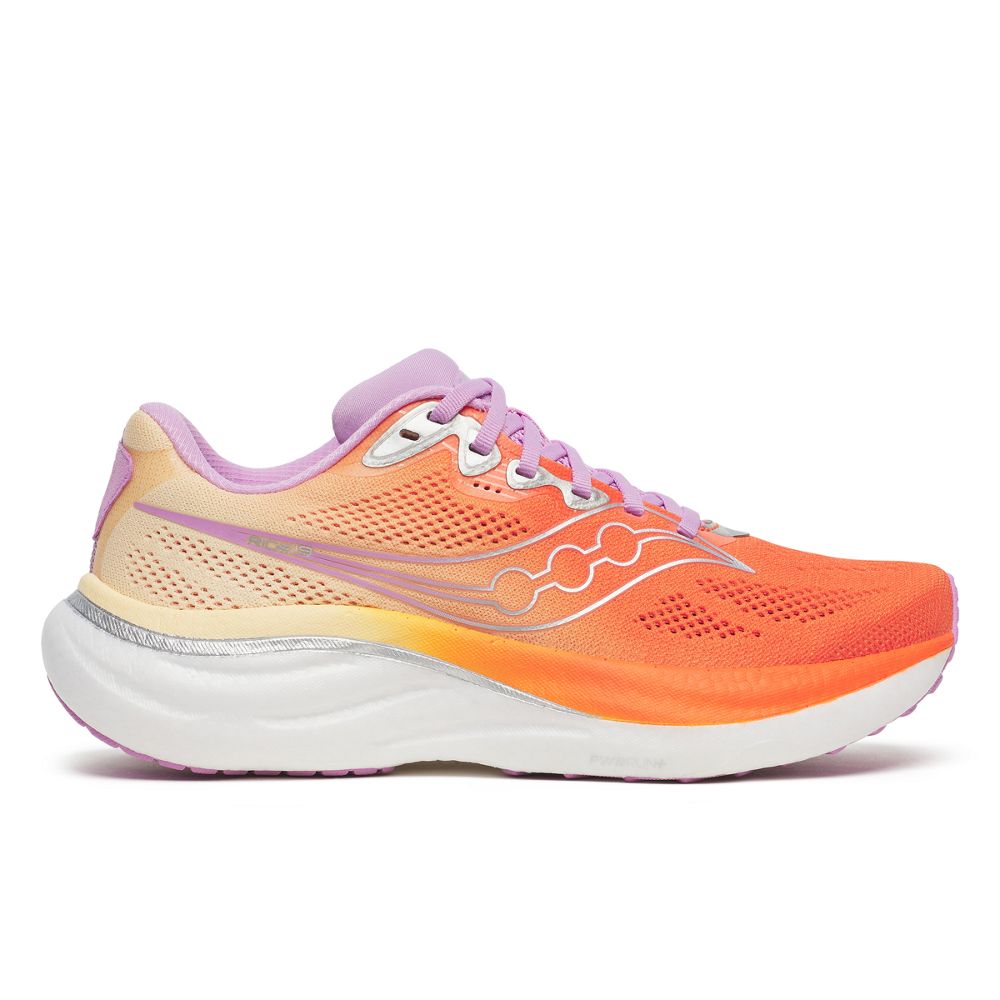 Saucony Women's Ride 19 - Orange  - Size UK 4M
