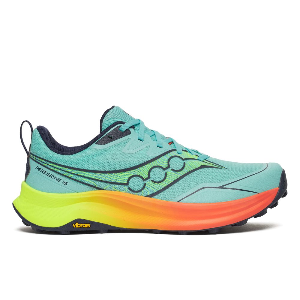 Saucony Men's Peregrine 16 - Blue  - Size UK 13M