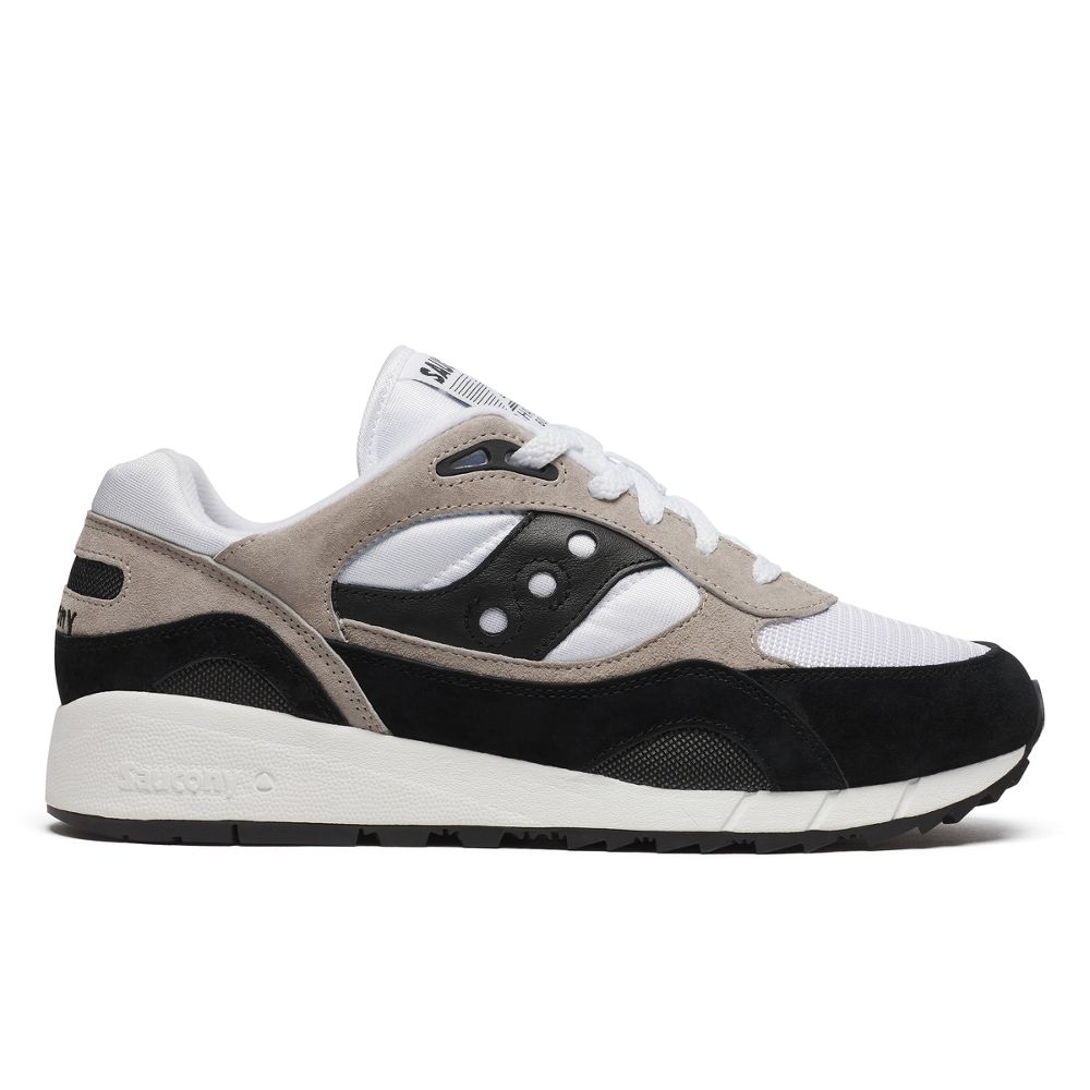 Saucony Unisex Shadow 6000 - Grey  - Size UK 8.5