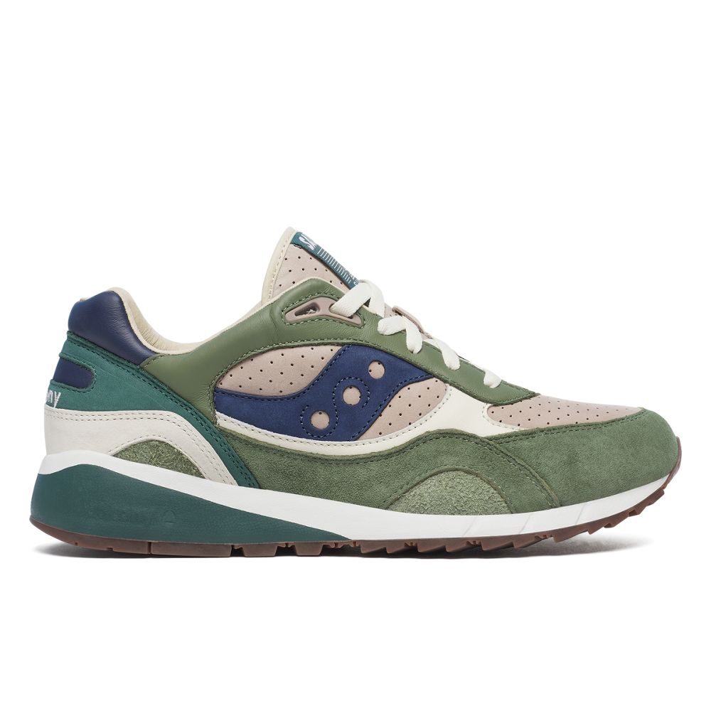 Saucony Unisex Shadow 6000 Premium - Green  - Size UK 8.5