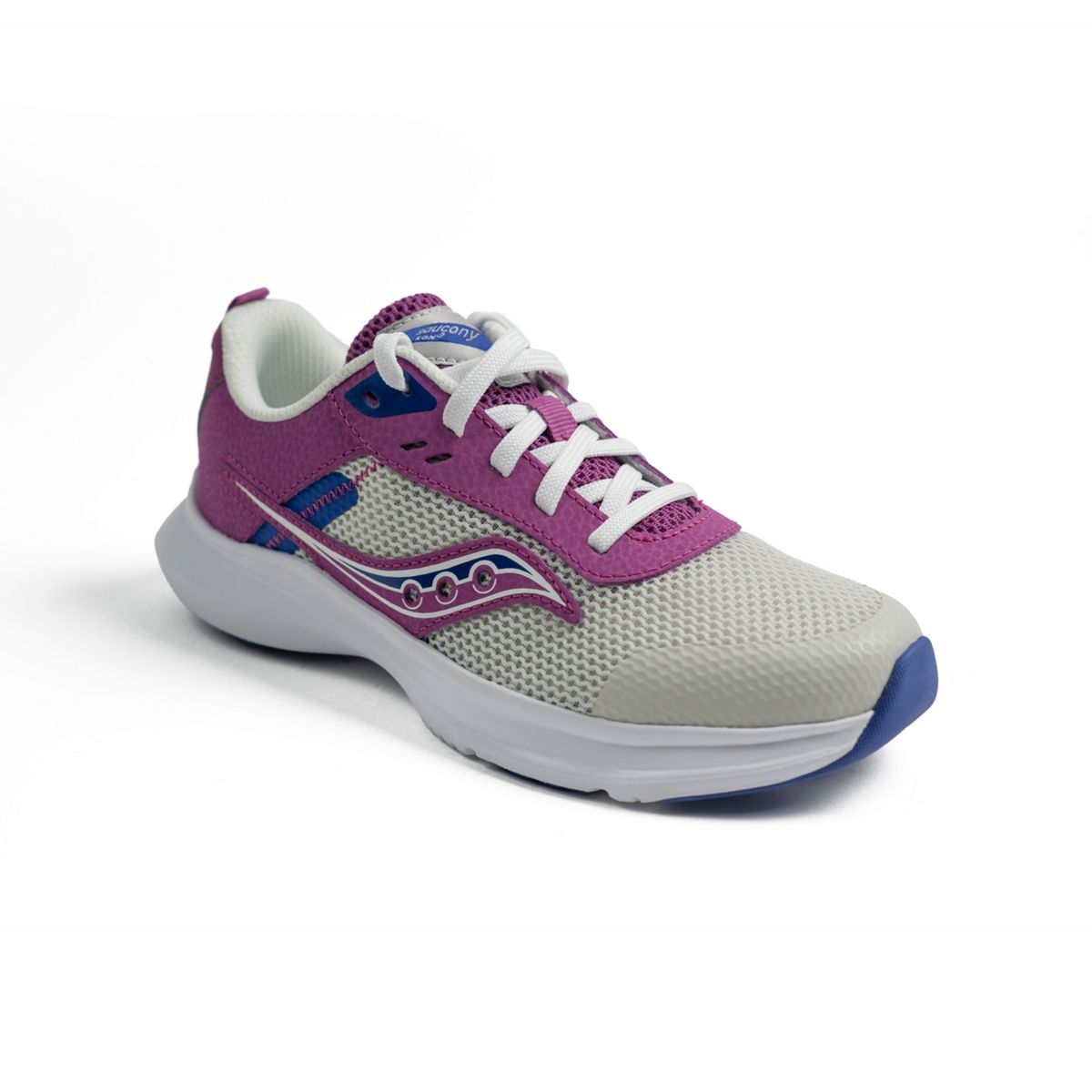Saucony Axon KDZ Sneaker Grey|Magenta - SK167781