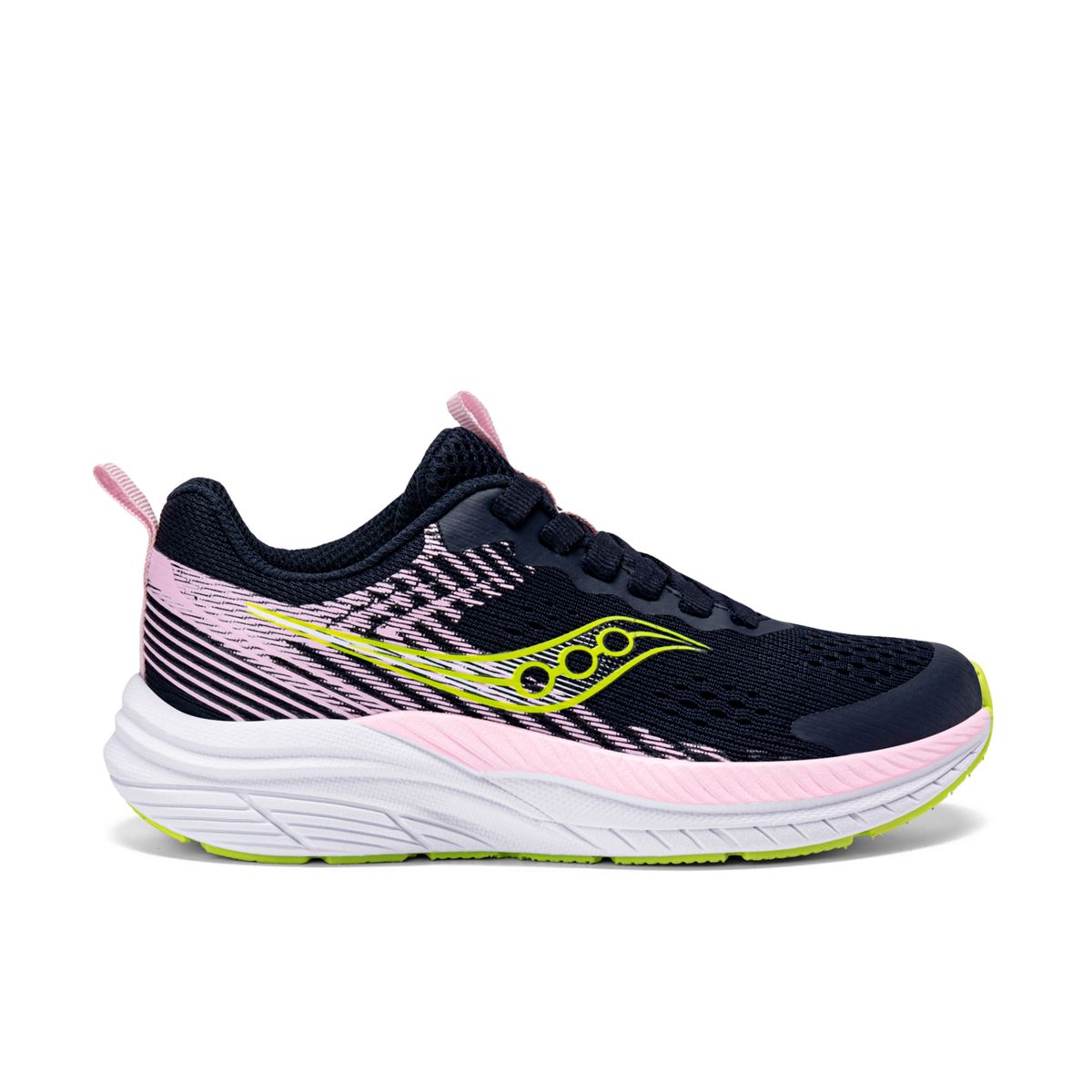 Saucony Hurricane KDZ Navy/Pink, Size 3M  - SK168262