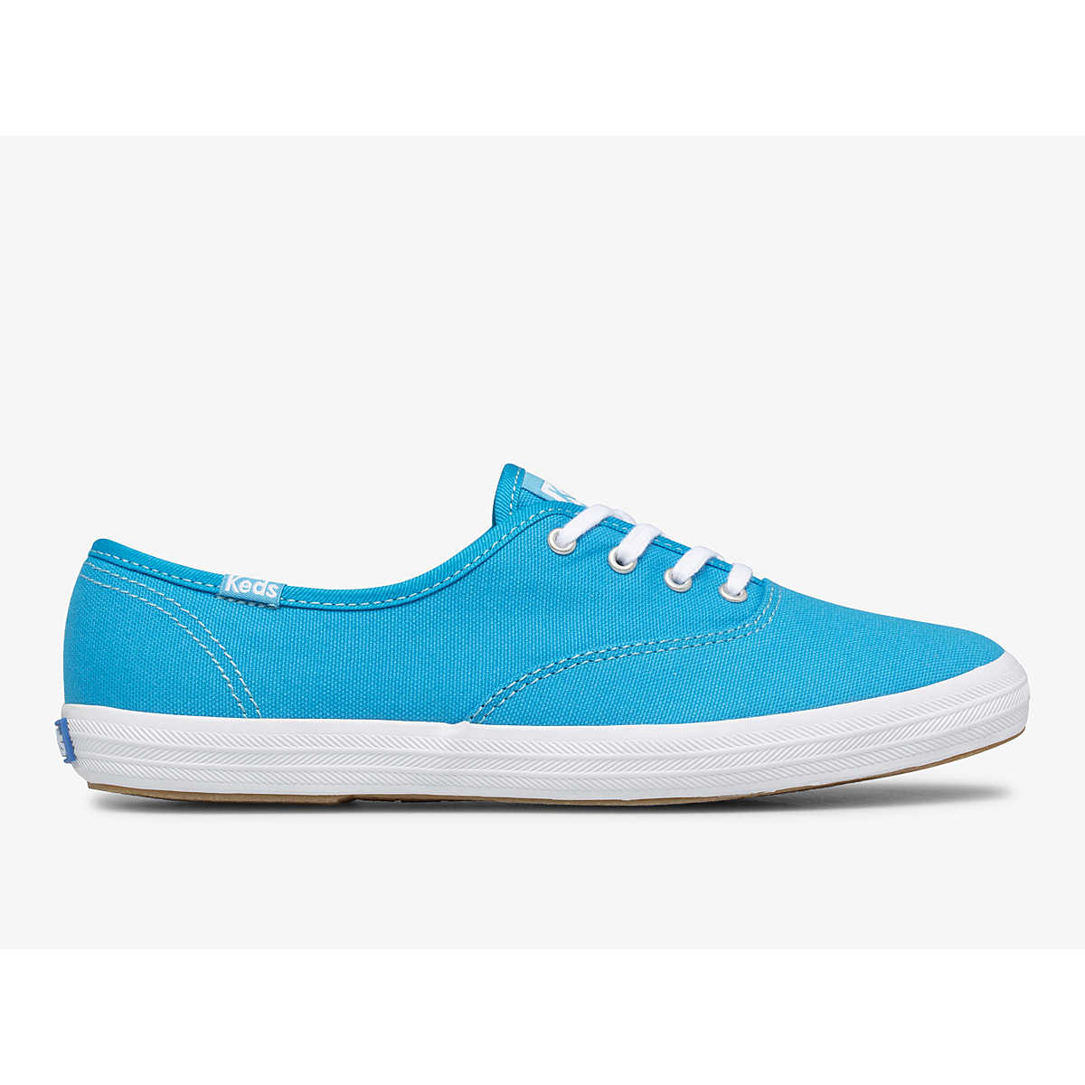Keds Champion Canvas Neon Washable Sneaker In Neon Blue