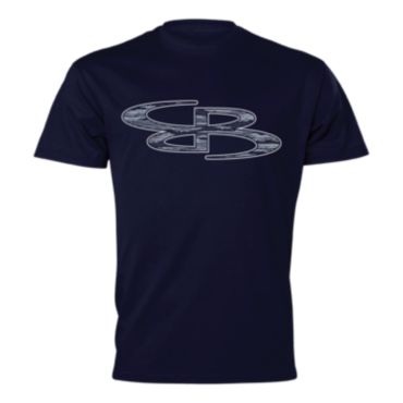 Men's B-Logo Fractured Short Sleeve Shirt