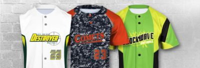 custom sub dye softball jerseys