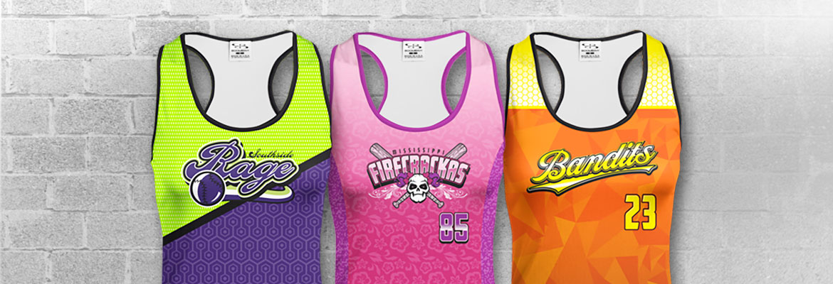 Custom Womens Ink Racerback Tank Banner