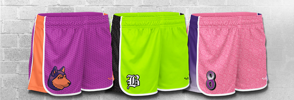 Custom Womens Ink Training Short Banner