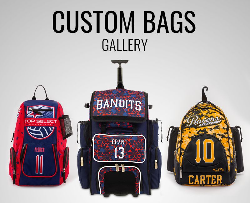 Custom 2025 baseball backpacks