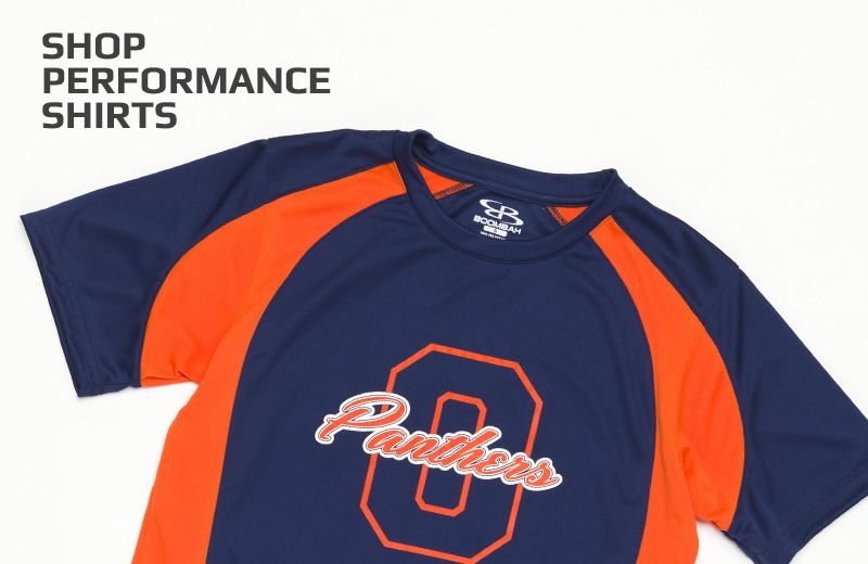 Boombah Custom Performance Shirts