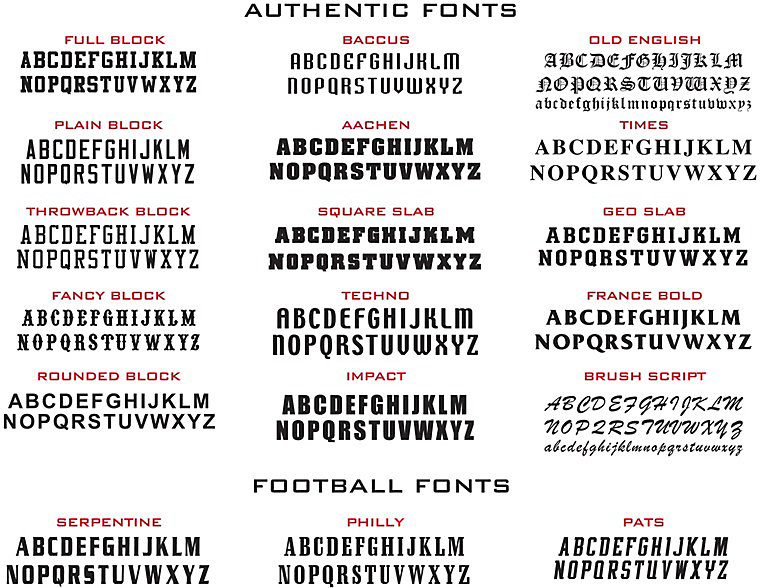 Boombah Authentic Fonts