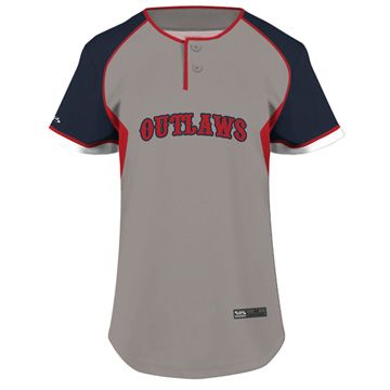 Boombah fastpitch 2-Button Authentic Jersey