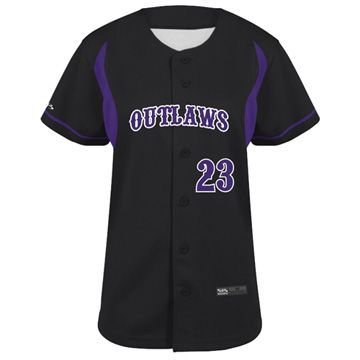 Boombah fastpitch Full Button Authentic Jersey