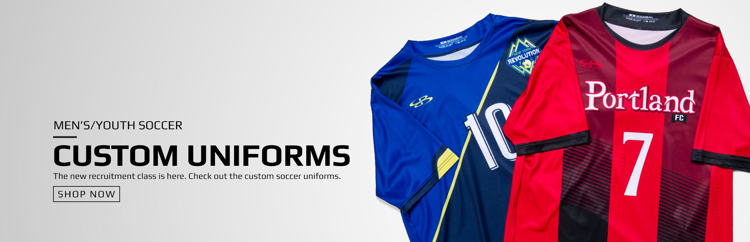 Boombah Custom Soccer Uniforms