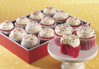 Mini Red Velvet Cupcakes