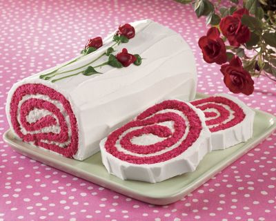 Red Velvet Swirl Cake