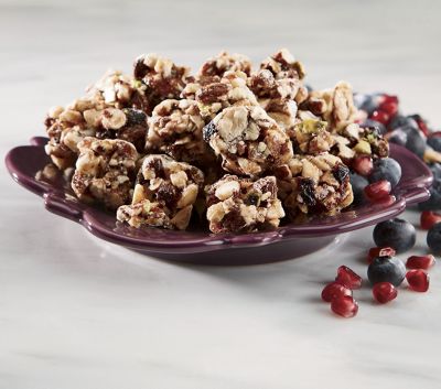 Gluten Free Blueberry Pomegranate Crunch