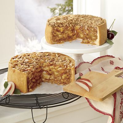 Deep Dish Caramel Apple Pie