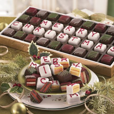Merry Christmas Petits Fours