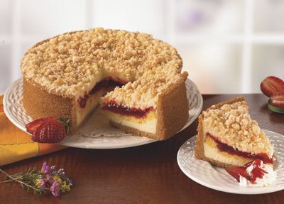 Strawberry Shortcake Cheesecake