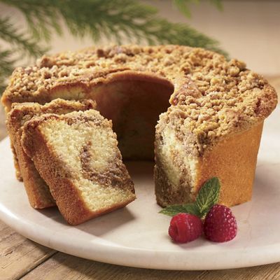 Streusel Swirl Coffee Cake