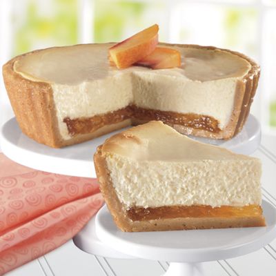 Peach Bellini Cheesecake