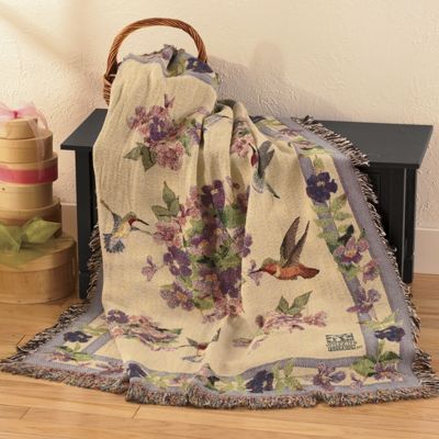 Hummingbird Throw