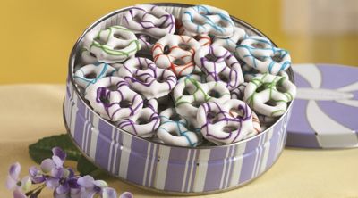 Spring Pretzels Gift Tin