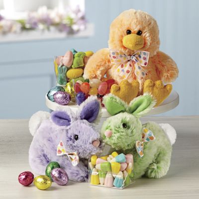 Easter Gift Plush Candy Trio