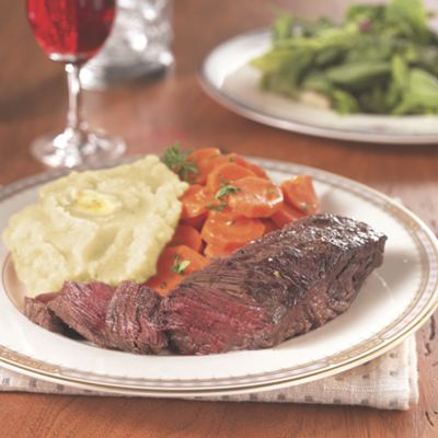 4 Hanger Steaks 2 Flavor Packed Chef Wave Sides