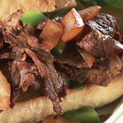 Philly Steak With Onions and Peppers
