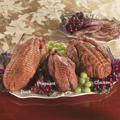 Smoked Duck Pheasant and Chicken