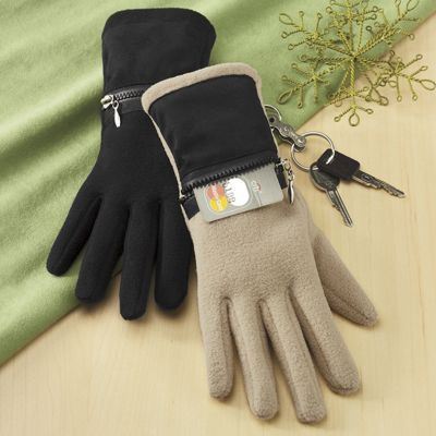Microfleece Pocket Glove