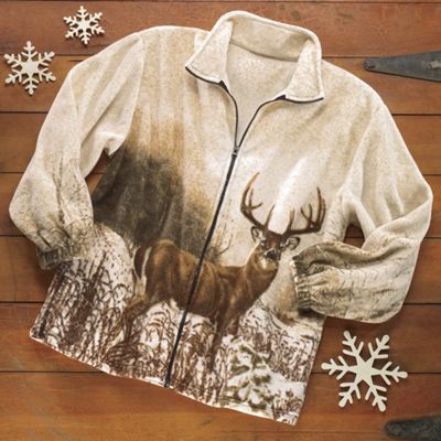 Fleece Jacket Deer