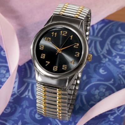 Watch Mood Dial Two Tone Stretch