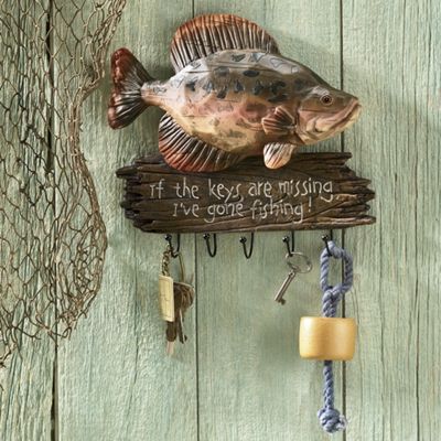 Plaque Gone Fishing