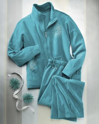 Sunburst Velour Set