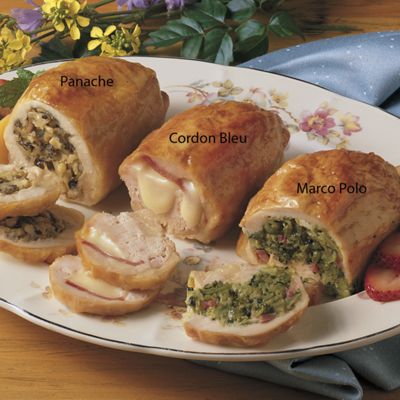 Gourmet Stuffed Chicken Trio