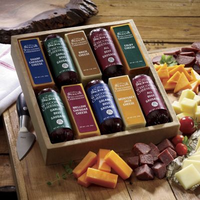 Taste Tempting 10 Cheese and Sausage Gift