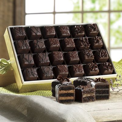 Red Velvet Petits Fours