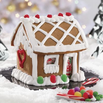Fully Assembled Gingerbread House