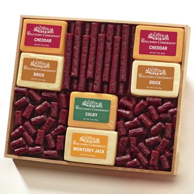The Big Nibbler Cheese & Sausage Gift