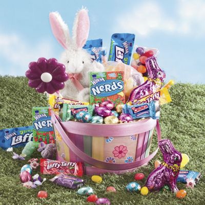 easter nibbles basket