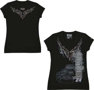 Jeff Gordon 24 Ladies Foil Tee