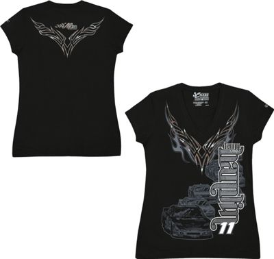 Denny Hamlin 11 Ladies Foil Tee