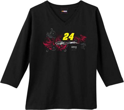 Jeff Gordon 24 Ladies Paddock Tee