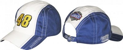 Jimmie Johnson 48 Ladies White Flag Cap