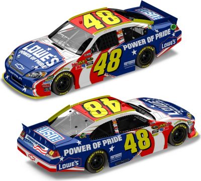 Jimmie Johnson 48 Lowes 124 Scale Die Cast