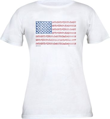 Dale Earnhardt Jr 88 Ladies Flag Tee