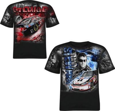 Tony Stewart 14 Adrenaline Total Print Tee
